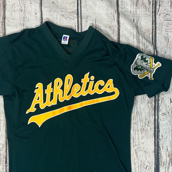 Oakland Athletics Diamond Collection Stitched 1994 MLB Baseball Men's Jersey - Picture 3 of 7